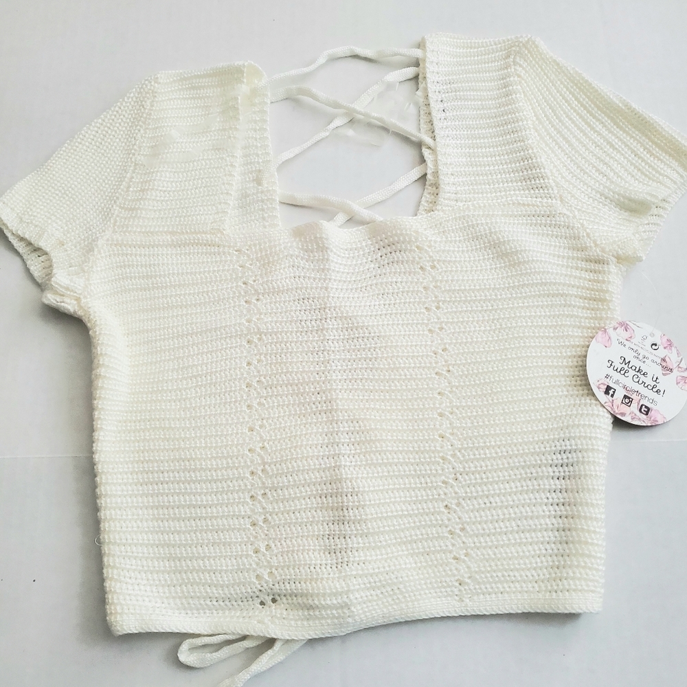Jolie & Joy Crochet Top